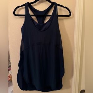 Lululemon Navy Blue Racerback Tank Top